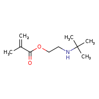 2-(tert-butylamino)ethyl 2-methylprop-2-enoate