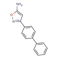 3-{[1,1'-biphenyl]-4-yl}-1,2-oxazol-5-amine