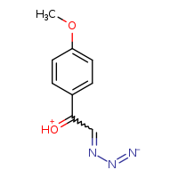 3-[2-(4-methoxyphenyl)-2-oxidaniumylideneethylidene]triaz-1-en-1-ide