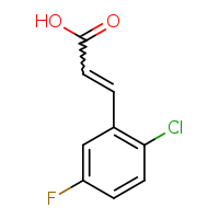 3-(2-chloro-5-fluorophenyl)prop-2-enoic acid