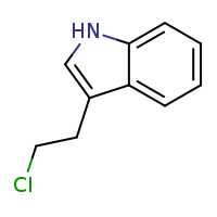 3-(2-chloroethyl)-1H-indole