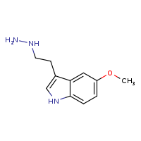 3-(2-hydrazinylethyl)-5-methoxy-1H-indole