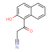 3-(2-hydroxynaphthalen-1-yl)-3-oxopropanenitrile