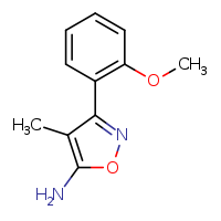 3-(2-methoxyphenyl)-4-methyl-1,2-oxazol-5-amine