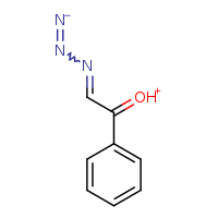 3-(2-oxidaniumylidene-2-phenylethylidene)triaz-1-en-1-ide