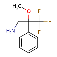 3,3,3-trifluoro-2-methoxy-2-phenylpropan-1-amine