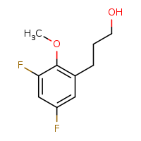 3-(3,5-difluoro-2-methoxyphenyl)propan-1-ol