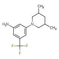 3-(3,5-dimethylpiperidin-1-yl)-5-(trifluoromethyl)aniline