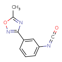 3-(3-isocyanatophenyl)-5-methyl-1,2,4-oxadiazole