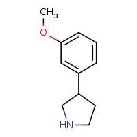 3-(3-methoxyphenyl)pyrrolidine