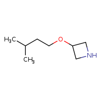 3-(3-methylbutoxy)azetidine