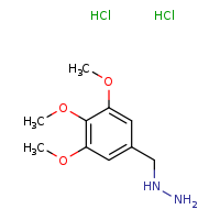 [(3,4,5-trimethoxyphenyl)methyl]hydrazine dihydrochloride