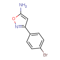 3-(4-bromophenyl)-1,2-oxazol-5-amine