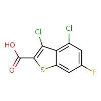 3,4-dichloro-6-fluoro-1-benzothiophene-2-carboxylic acid