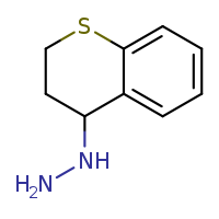 3,4-dihydro-2H-1-benzothiopyran-4-ylhydrazine