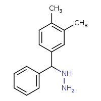 [(3,4-dimethylphenyl)(phenyl)methyl]hydrazine