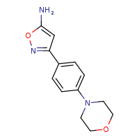 3-[4-(morpholin-4-yl)phenyl]-1,2-oxazol-5-amine