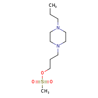 3-(4-propylpiperazin-1-yl)propyl methanesulfonate
