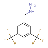 {[3,5-bis(trifluoromethyl)phenyl]methyl}hydrazine