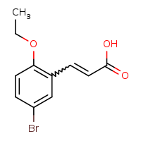3-(5-bromo-2-ethoxyphenyl)prop-2-enoic acid