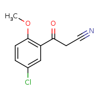 3-(5-chloro-2-methoxyphenyl)-3-oxopropanenitrile
