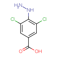3,5-dichloro-4-hydrazinylbenzoic acid