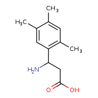 3-amino-3-(2,4,5-trimethylphenyl)propanoic acid