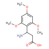 3-amino-3-(2,4,6-trimethoxyphenyl)propanoic acid
