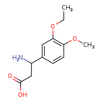 3-amino-3-(3-ethoxy-4-methoxyphenyl)propanoic acid