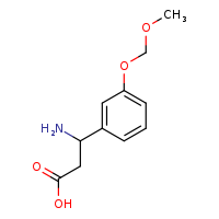 3-amino-3-[3-(methoxymethoxy)phenyl]propanoic acid