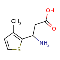3-amino-3-(3-methylthiophen-2-yl)propanoic acid