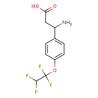 3-amino-3-[4-(1,1,2,2-tetrafluoroethoxy)phenyl]propanoic acid