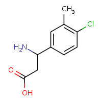 3-amino-3-(4-chloro-3-methylphenyl)propanoic acid