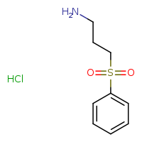 3-(benzenesulfonyl)propan-1-amine hydrochloride