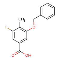 3-(benzyloxy)-5-fluoro-4-methylbenzoic acid