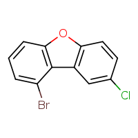 3-bromo-12-chloro-8-oxatricyclo[7.4.0.0²,?]trideca-1(9),2(7),3,5,10,12-hexaene