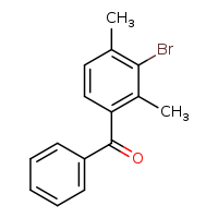(3-bromo-2,4-dimethylphenyl)(phenyl)methanone