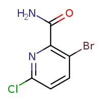 3-bromo-6-chloropyridine-2-carboxamide