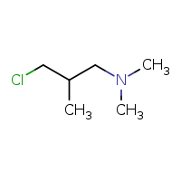(3-chloro-2-methylpropyl)dimethylamine