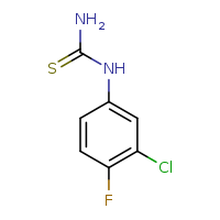 3-chloro-4-fluorophenylthiourea