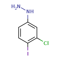 (3-chloro-4-iodophenyl)hydrazine