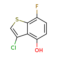 3-chloro-7-fluoro-1-benzothiophen-4-ol