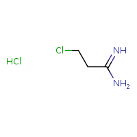 3-chloropropanimidamide hydrochloride
