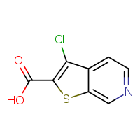 3-chlorothieno[2,3-c]pyridine-2-carboxylic acid
