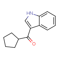 3-cyclopentanecarbonyl-1H-indole