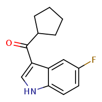 3-cyclopentanecarbonyl-5-fluoro-1H-indole
