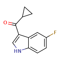 3-cyclopropanecarbonyl-5-fluoro-1H-indole