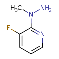 3-fluoro-2-(1-methylhydrazin-1-yl)pyridine