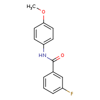 3-fluoro-N-(4-methoxyphenyl)benzamide