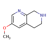 3-methoxy-5,6,7,8-tetrahydro-1,7-naphthyridine